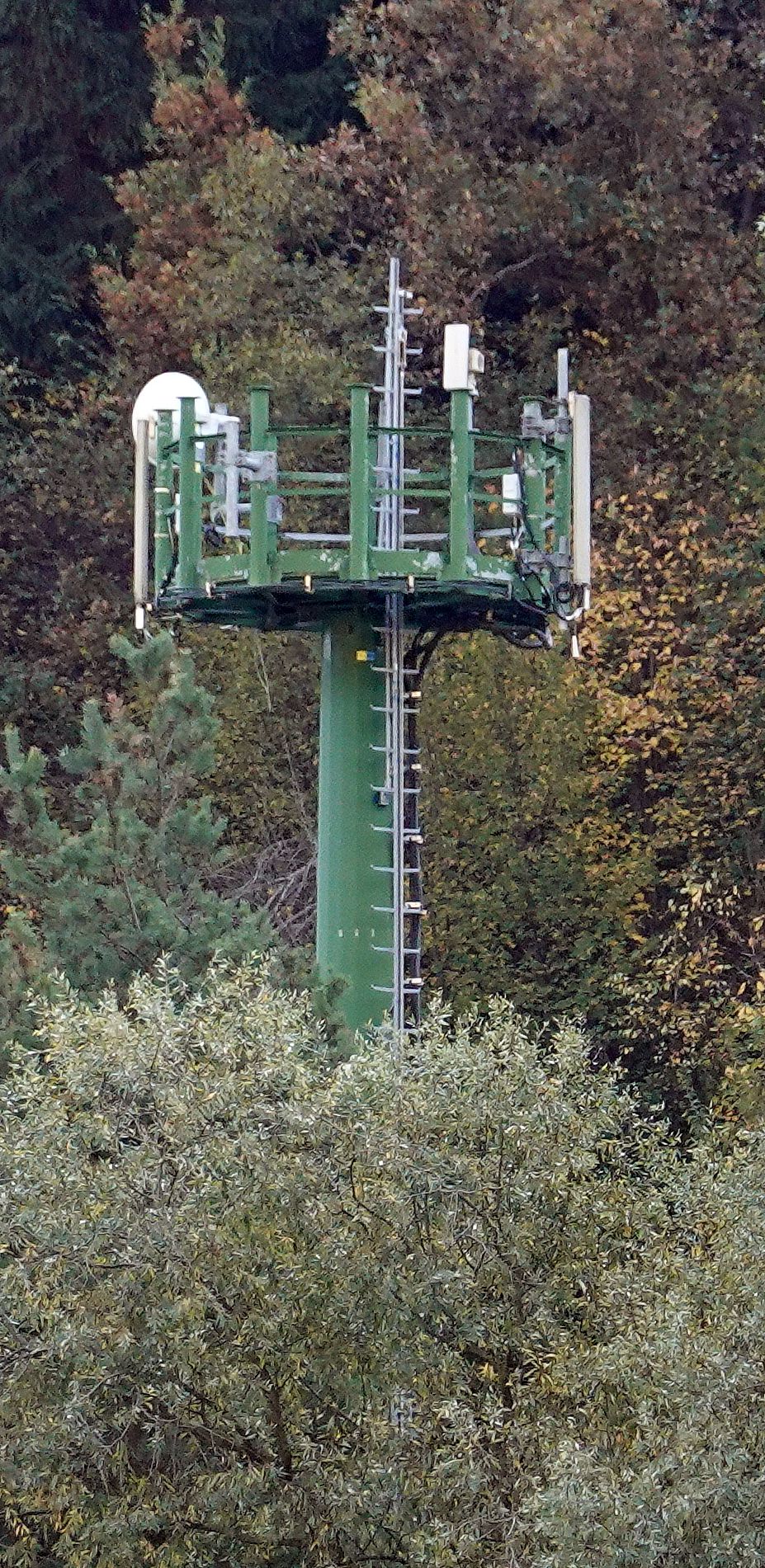 Die Antennen unverändert im Oktober 2024