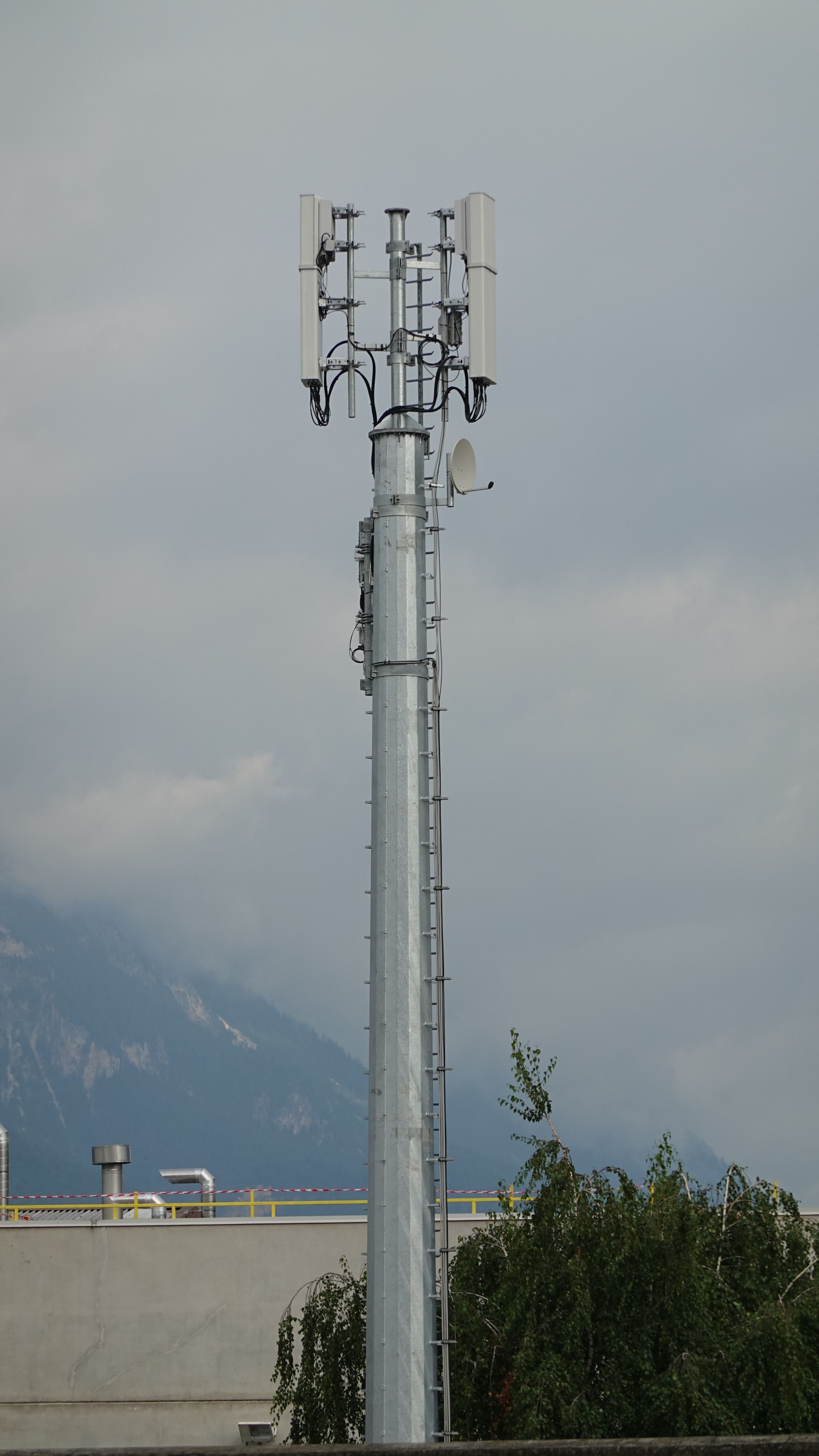 Die Anlage von Vodafone im Juli 2024