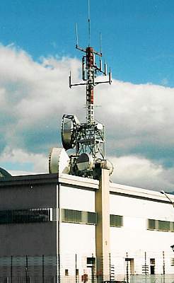 Tim auf Telecom-Gebäude 2004