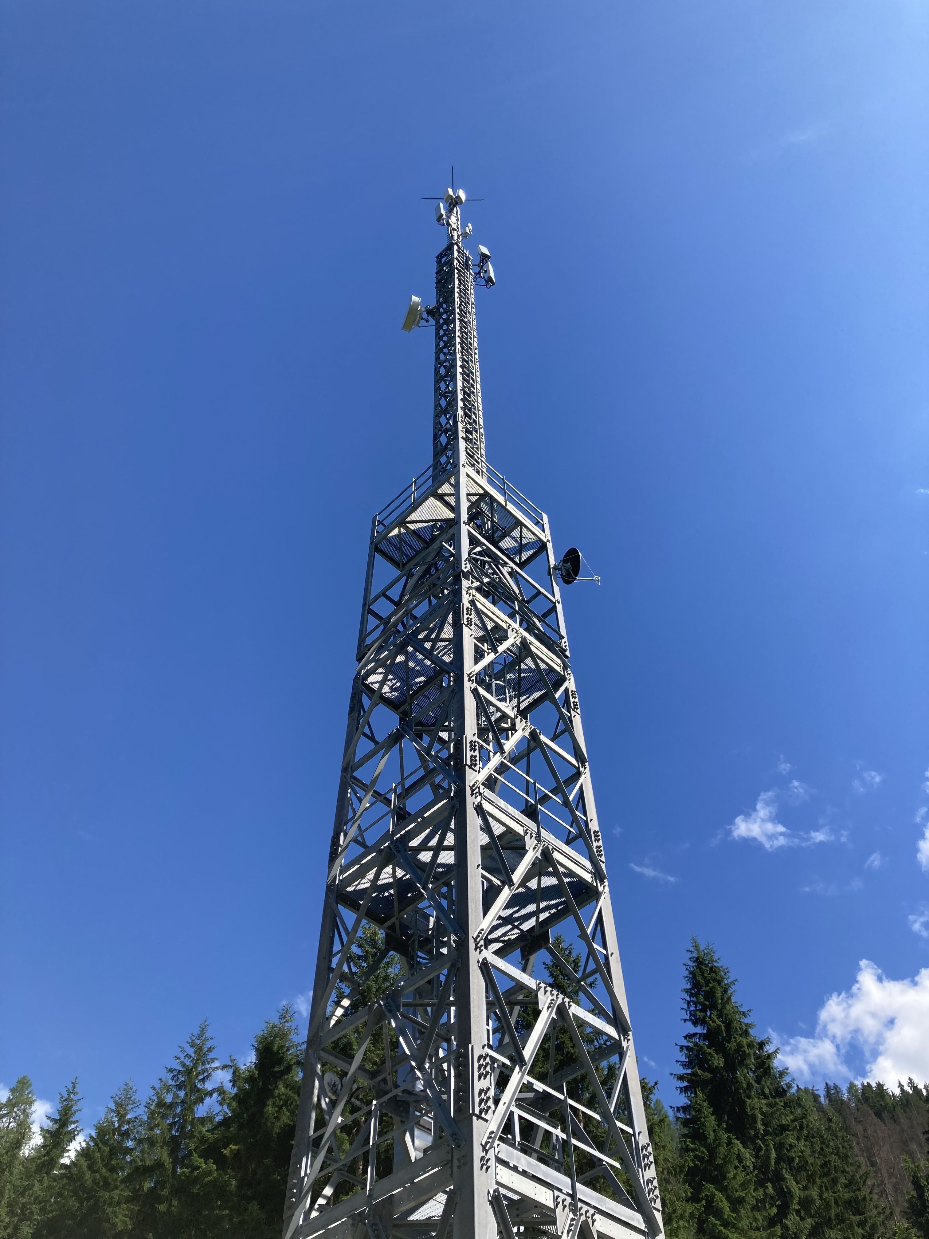 Die Antennen im Juli 2024. Foto RAS