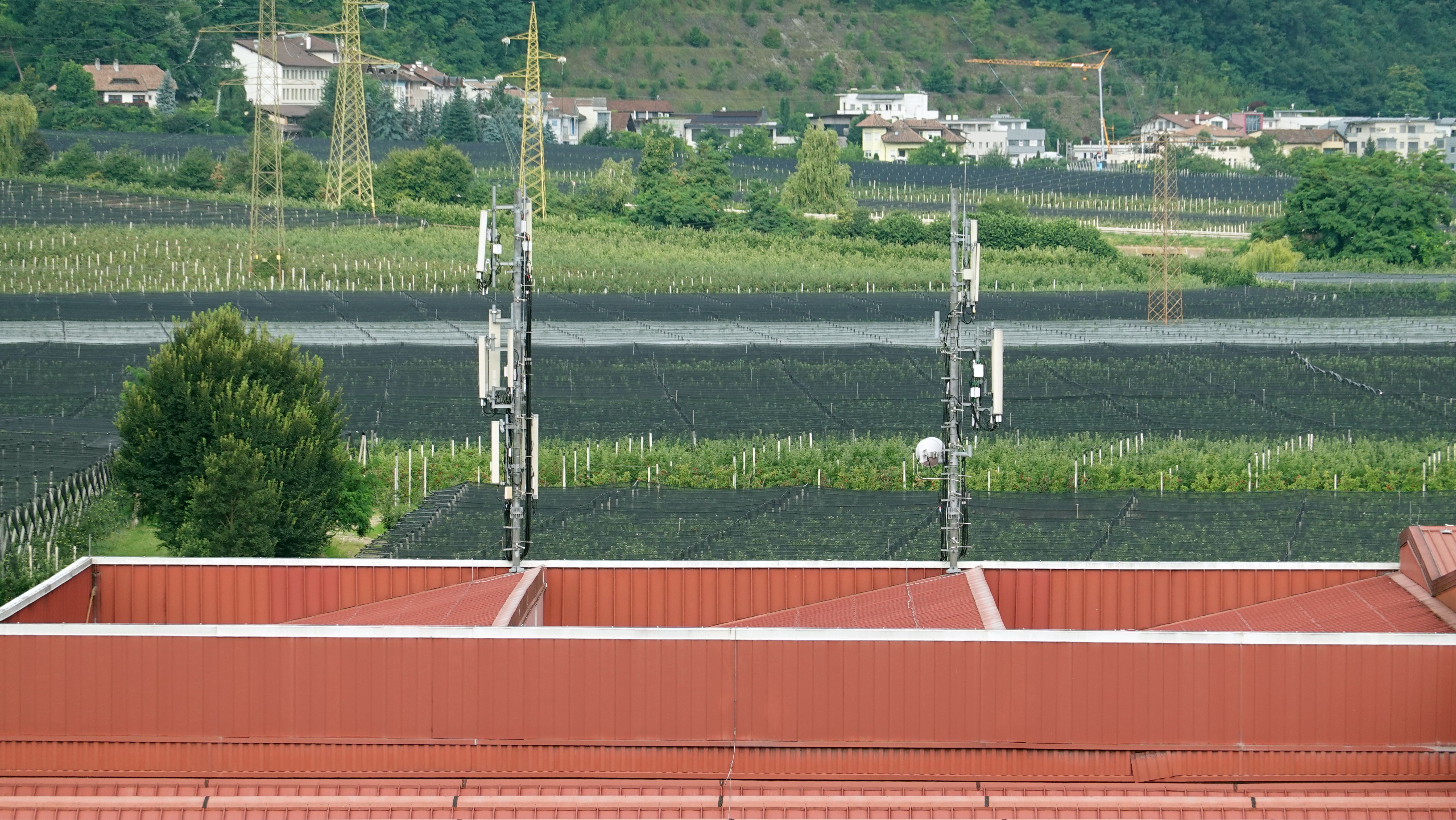 Die Antennen im Juli 2024