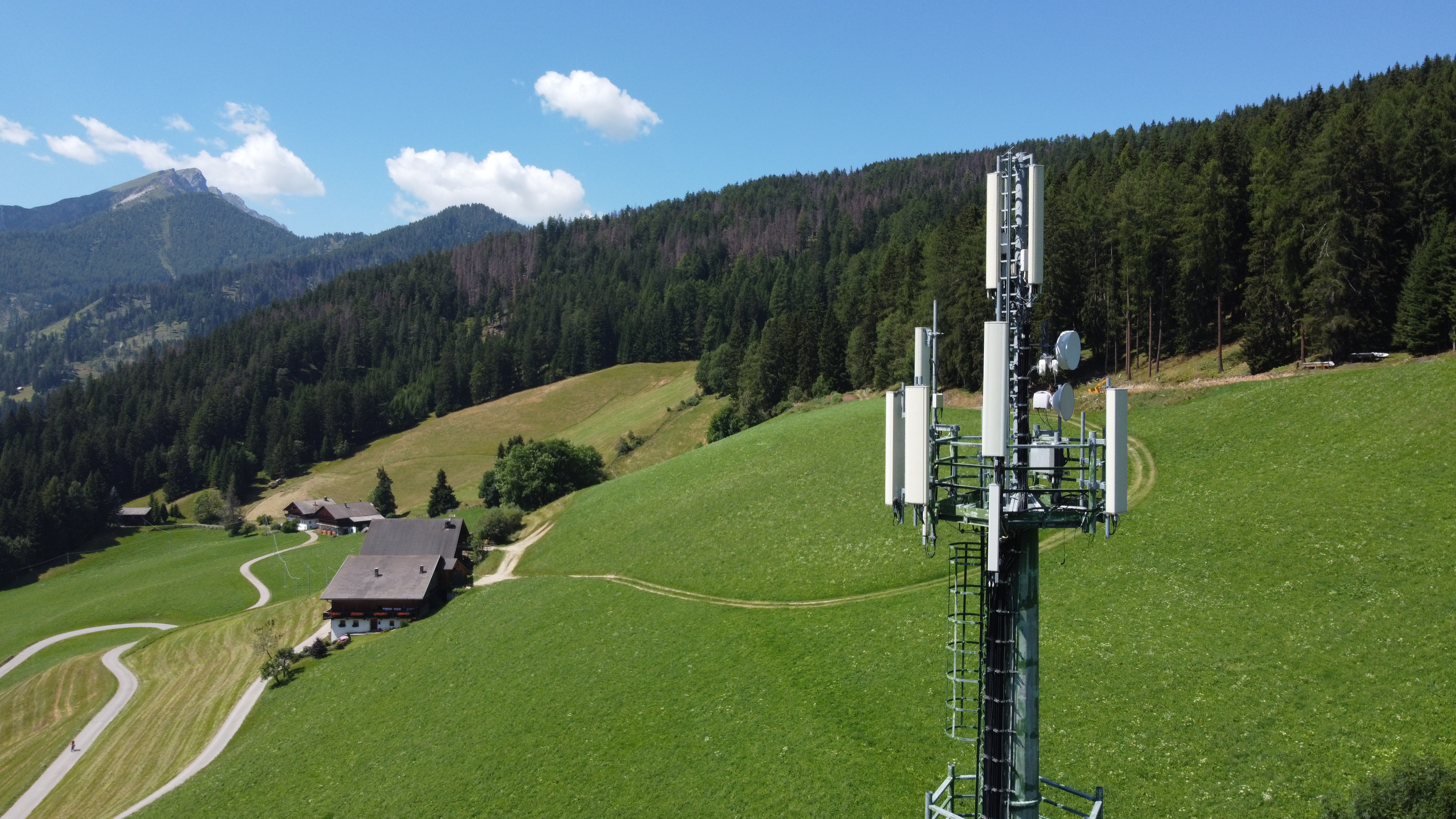 Die Antennen im August 2024. Foto RAS