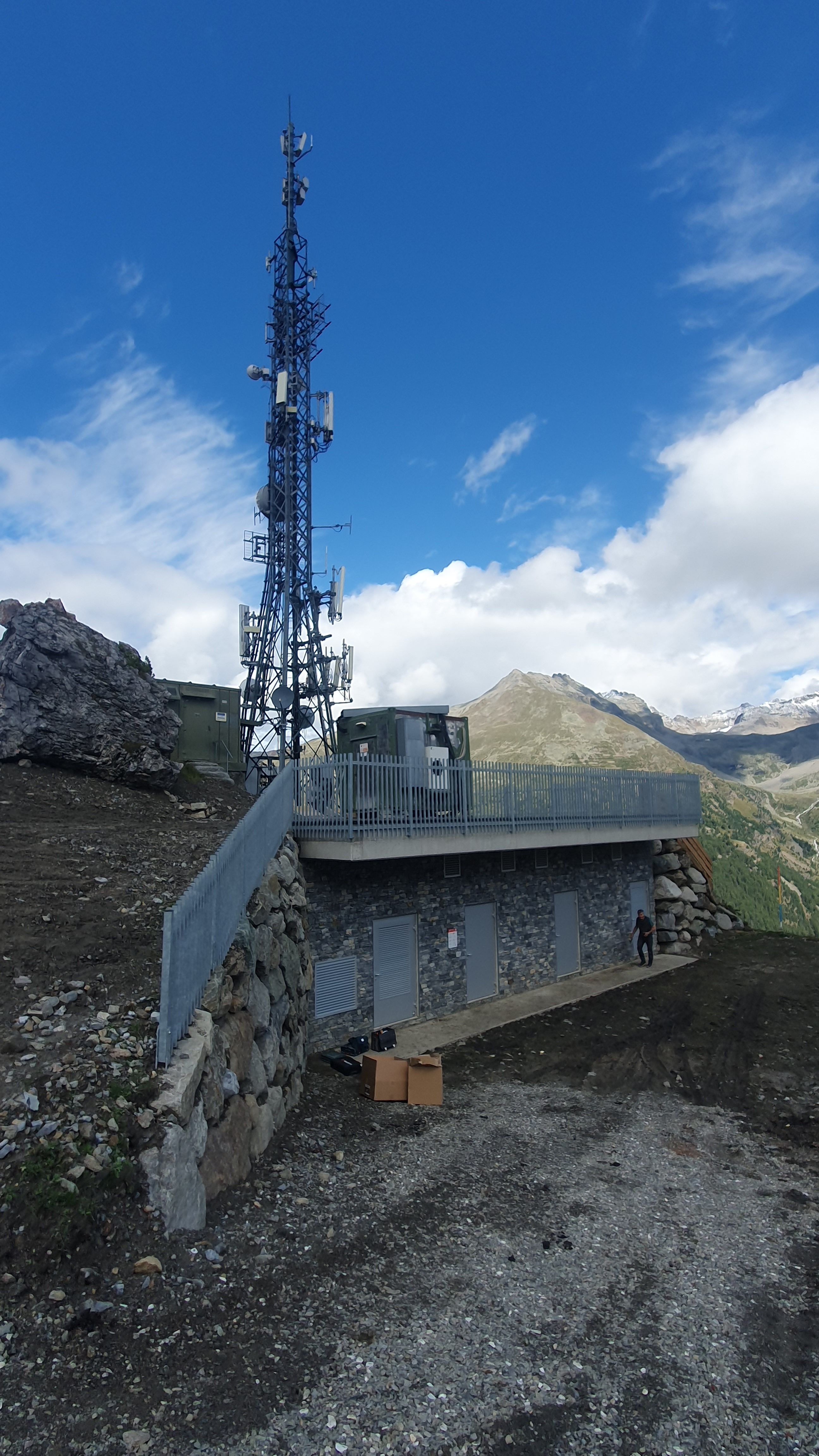 Die Anlage im September 2024 mit der neuen Gerätehütte. Foto RAS